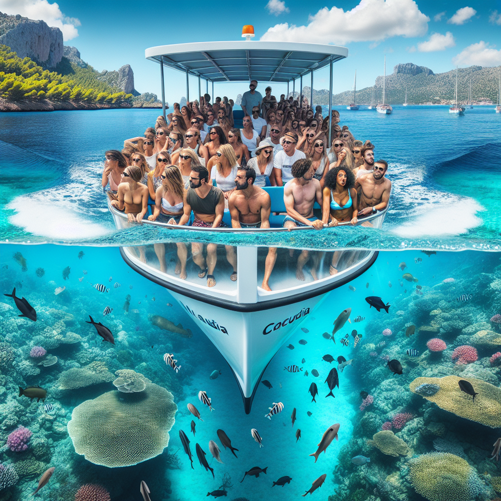 Glass Bottom Boat portocolom Tour